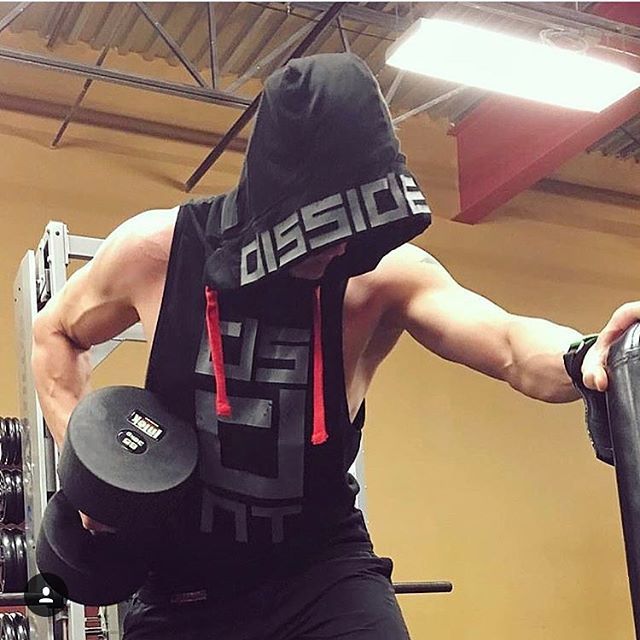 2018 New Men Gym Bodybuilding Sleeveless Hoodie Muscle Bodybuildg Tank Top Vest gallery