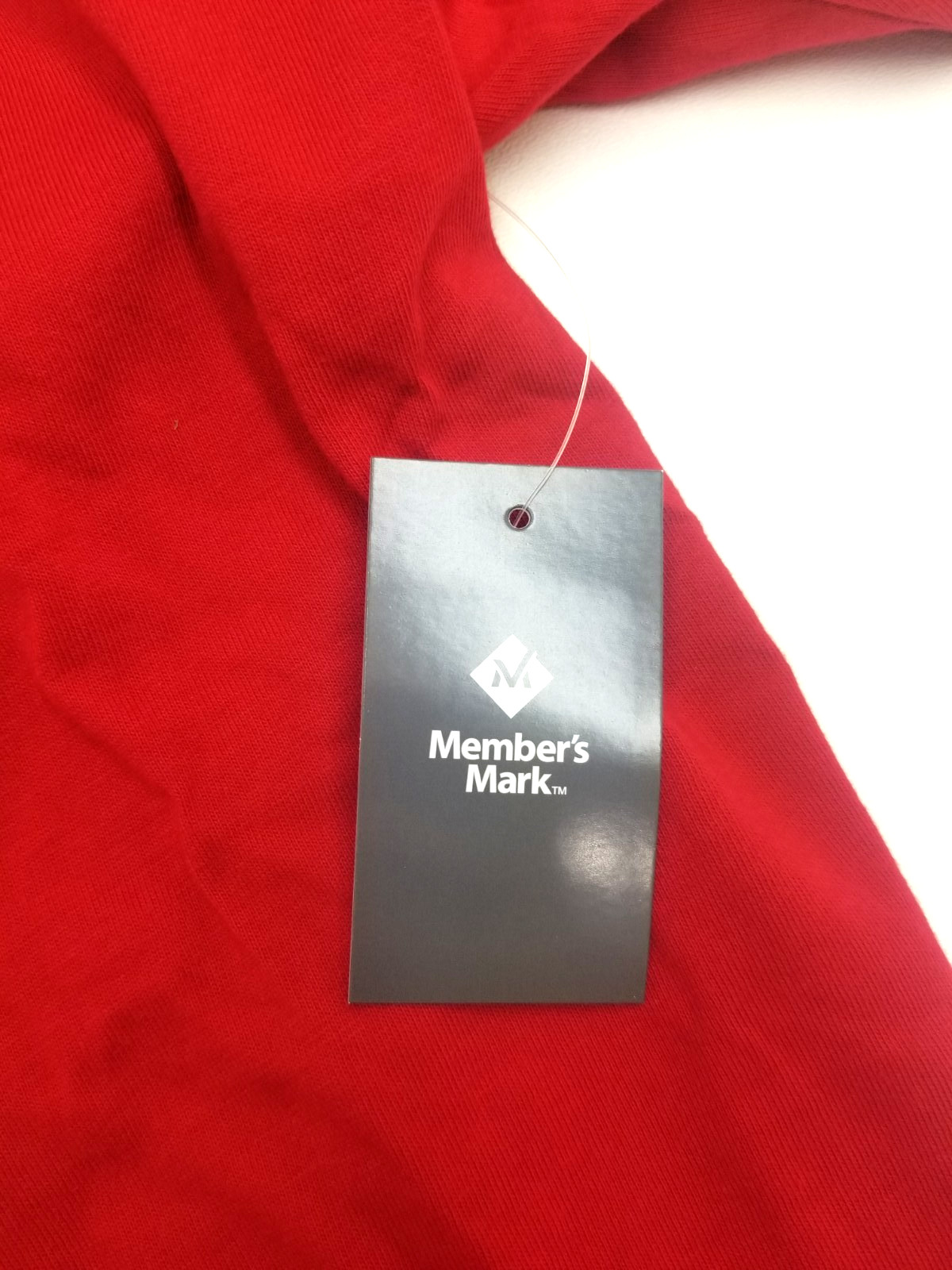 Member's Mark Men's Essential Crew Neck Short Sleeve Tee Medium Red NWT gallery