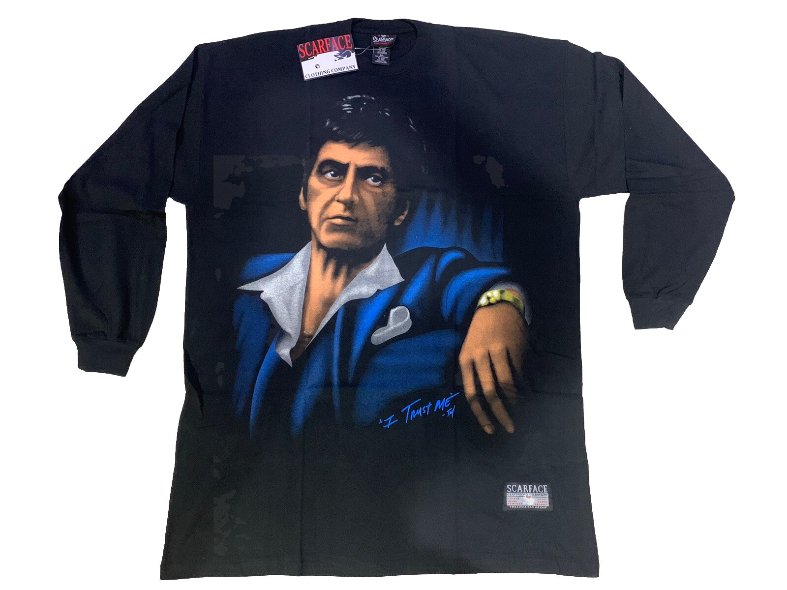 Vintage Y2K Scarface Clothing Co. Licensed Tony Montana Big & Tall 2X, 3X-5X NWT