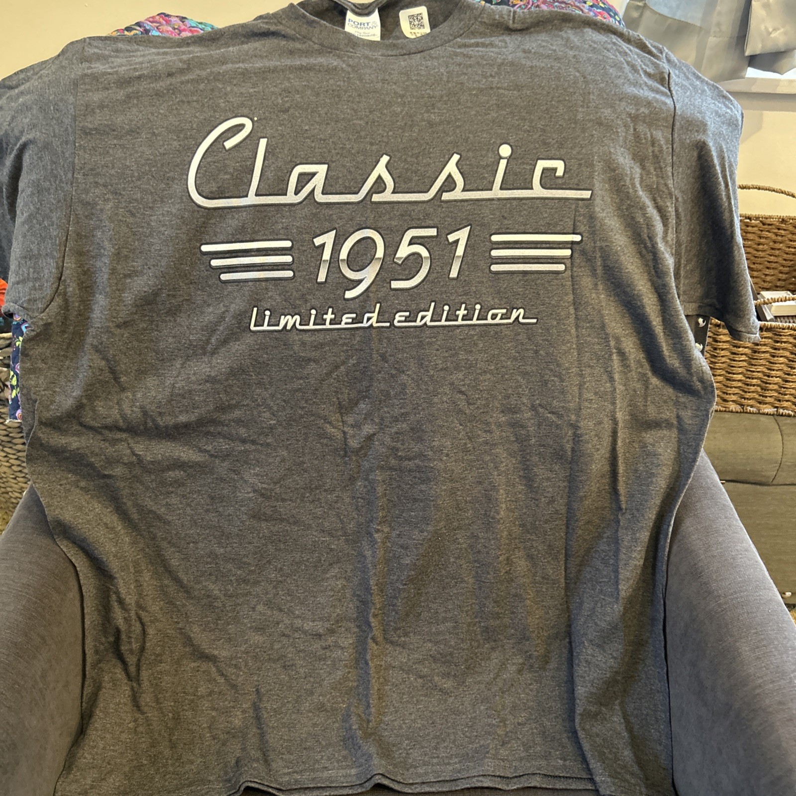 Classic 75 Birthday 2X Men 75yr 1951 75th Birthday T-Shirt Gray - New gallery