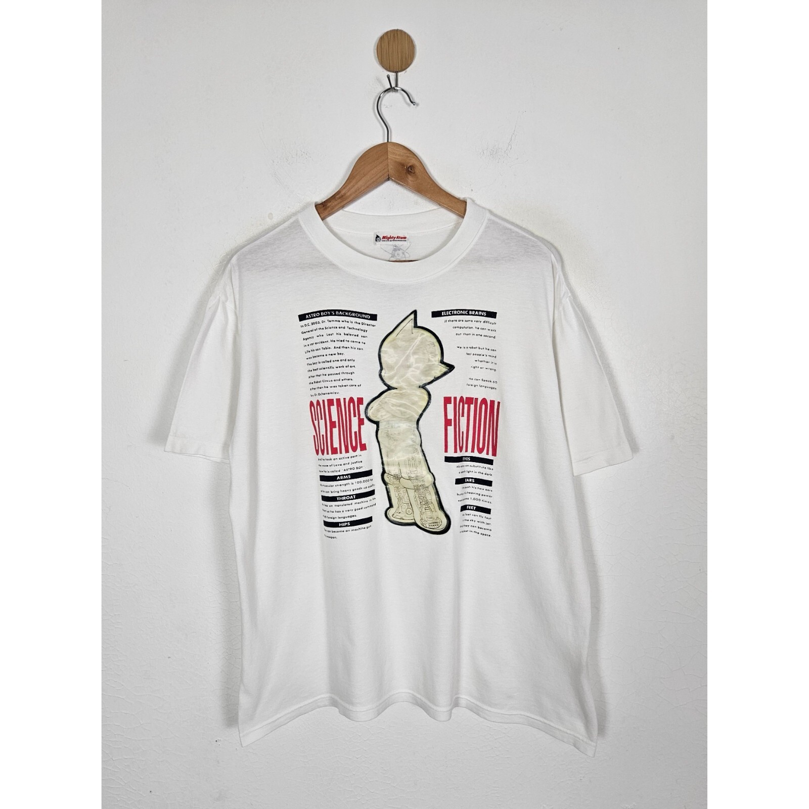 Vintage Astro Boy Hologram Manga Anime Tee Mighty Atom