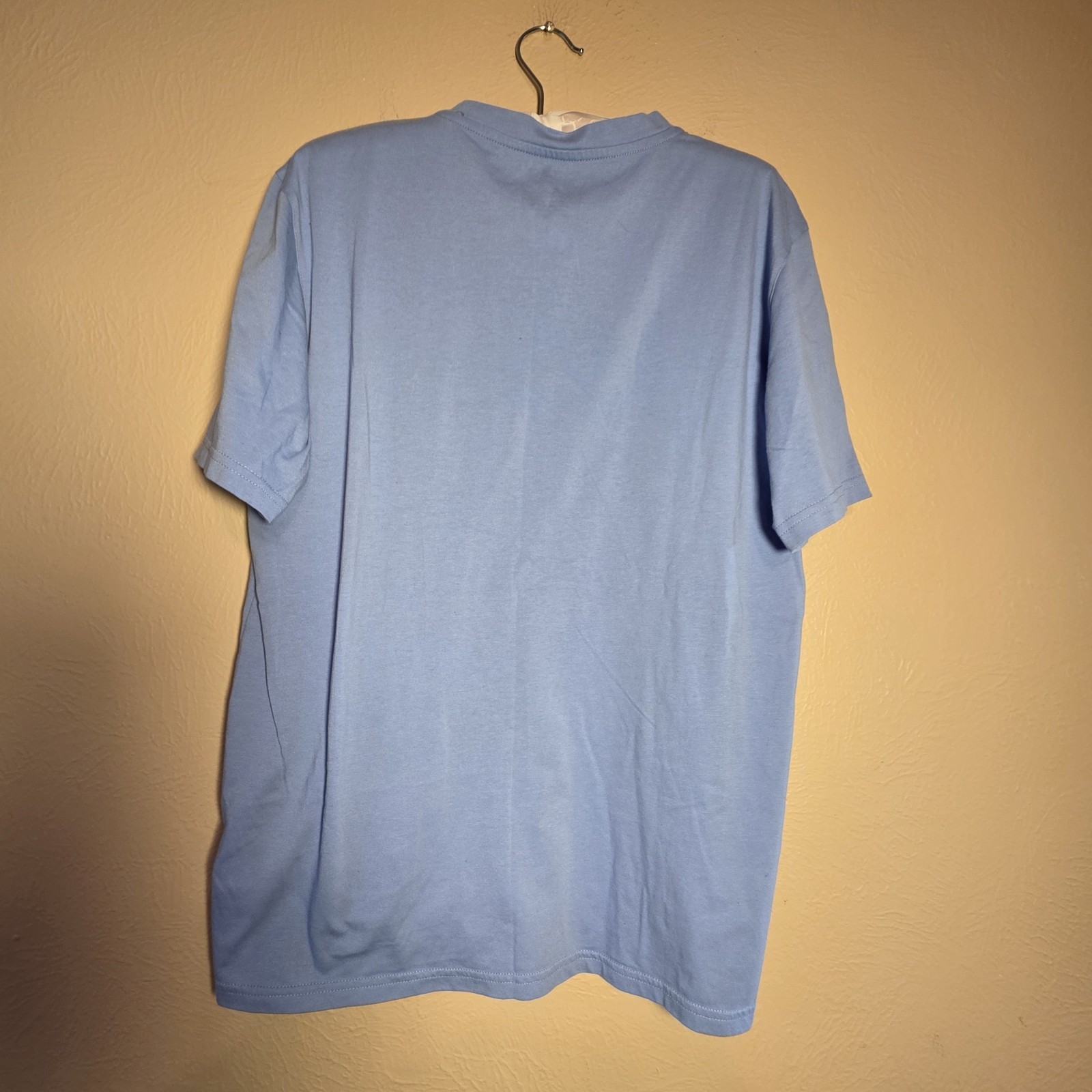 Fjallraven Lush Logo Graphic Tee Men's M Blue Short Sleeve Outdoor Hiking Shirt gallery