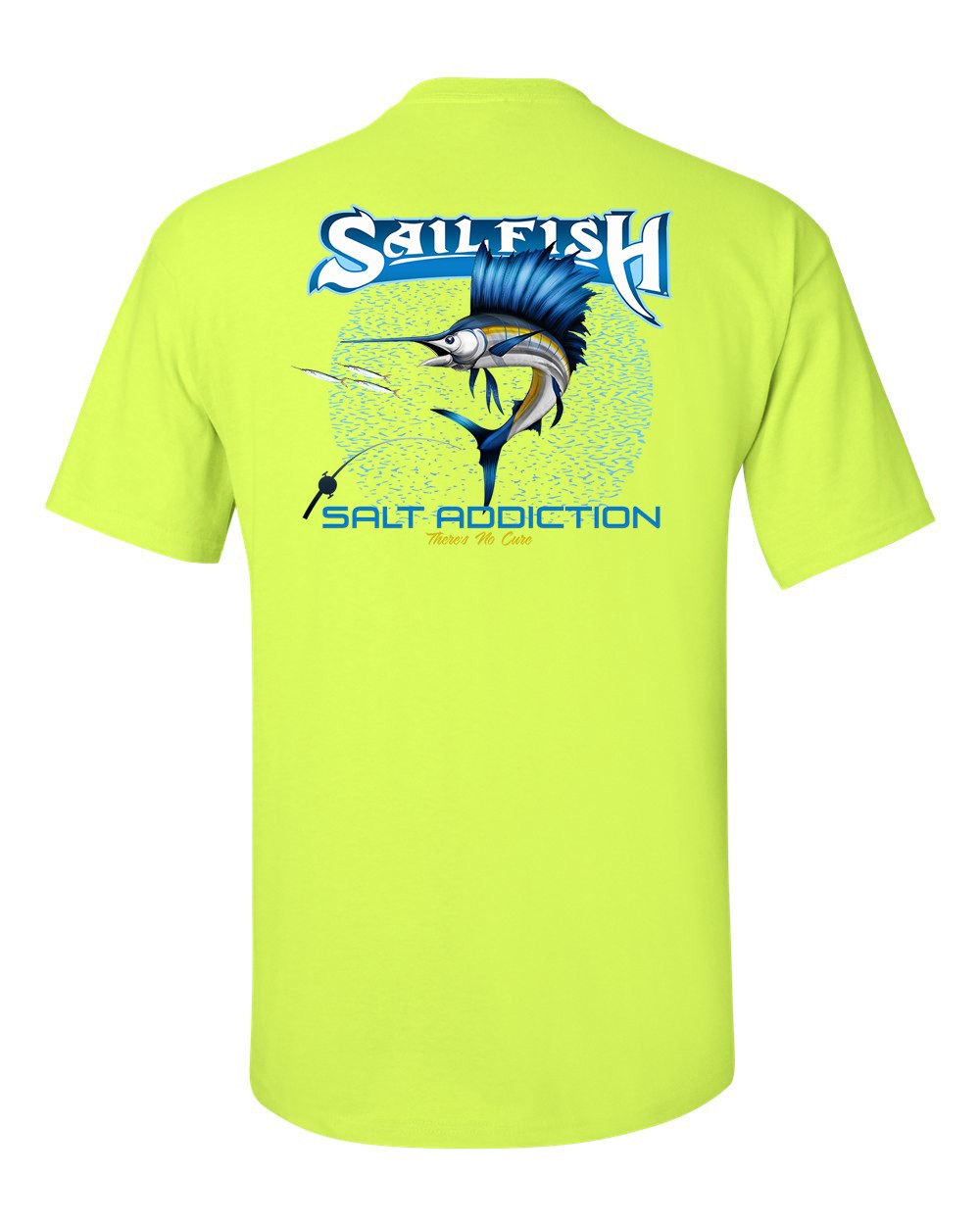 Salt Addiction Deep Sea Sailfish Fishing Short Sleeve T Shirt Ocean gallery