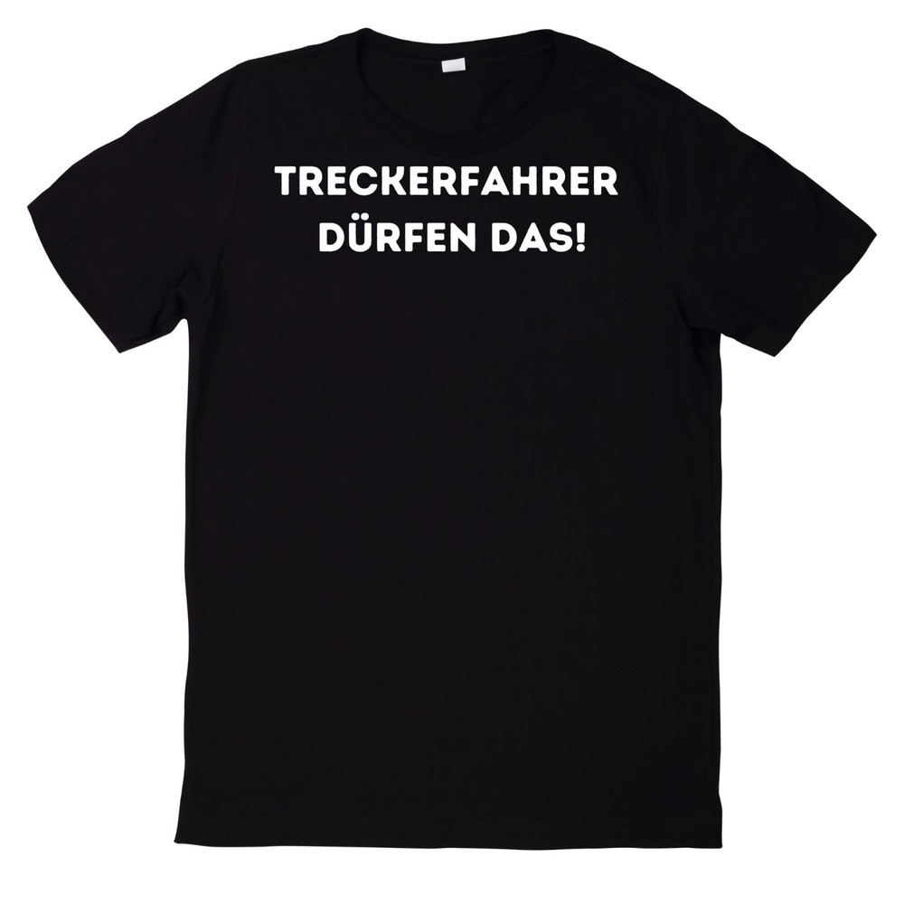 Tractor Drivers May This T-Shirt! Farmer funny saying motif cotton