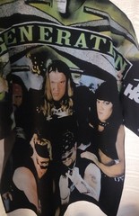 D-GENERATION (ALL OVER PRINT FRONT ONLY ON A SHAKA HEAVYWEIGHT T SHIRT “MODERN”