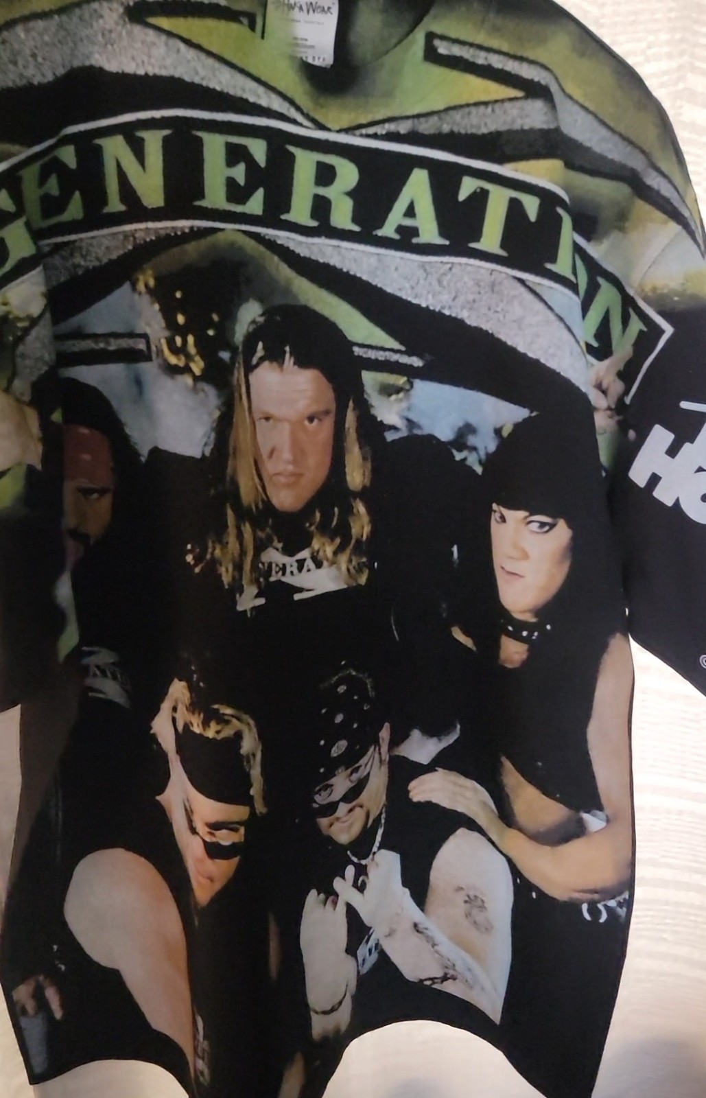 D-GENERATION (ALL OVER PRINT FRONT ONLY ON A SHAKA HEAVYWEIGHT T SHIRT "MODERN" gallery