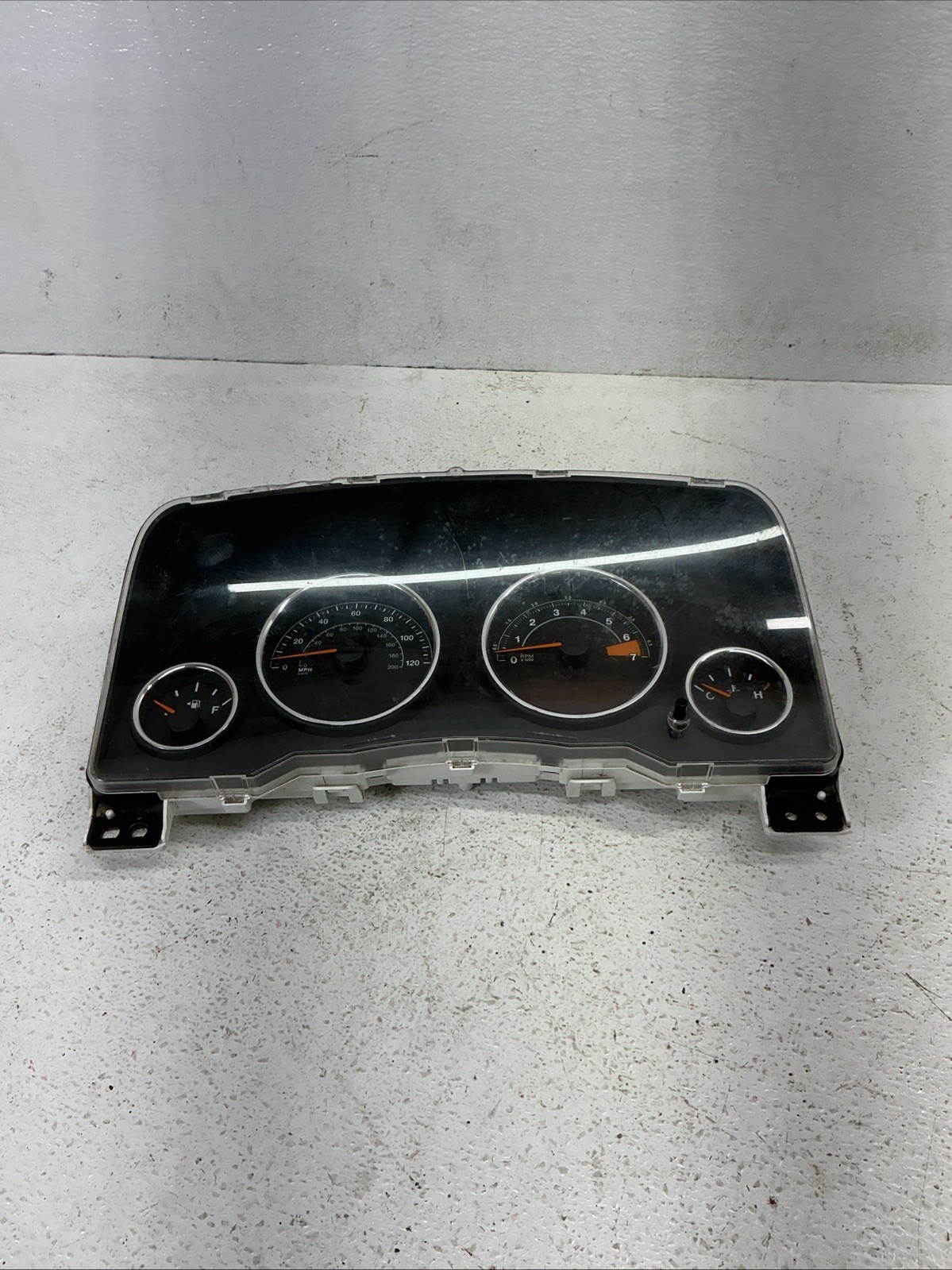 15-17 Jeep Compass & Patriot DAMAGED Speedometer Instrument Cluster  42k Miles
