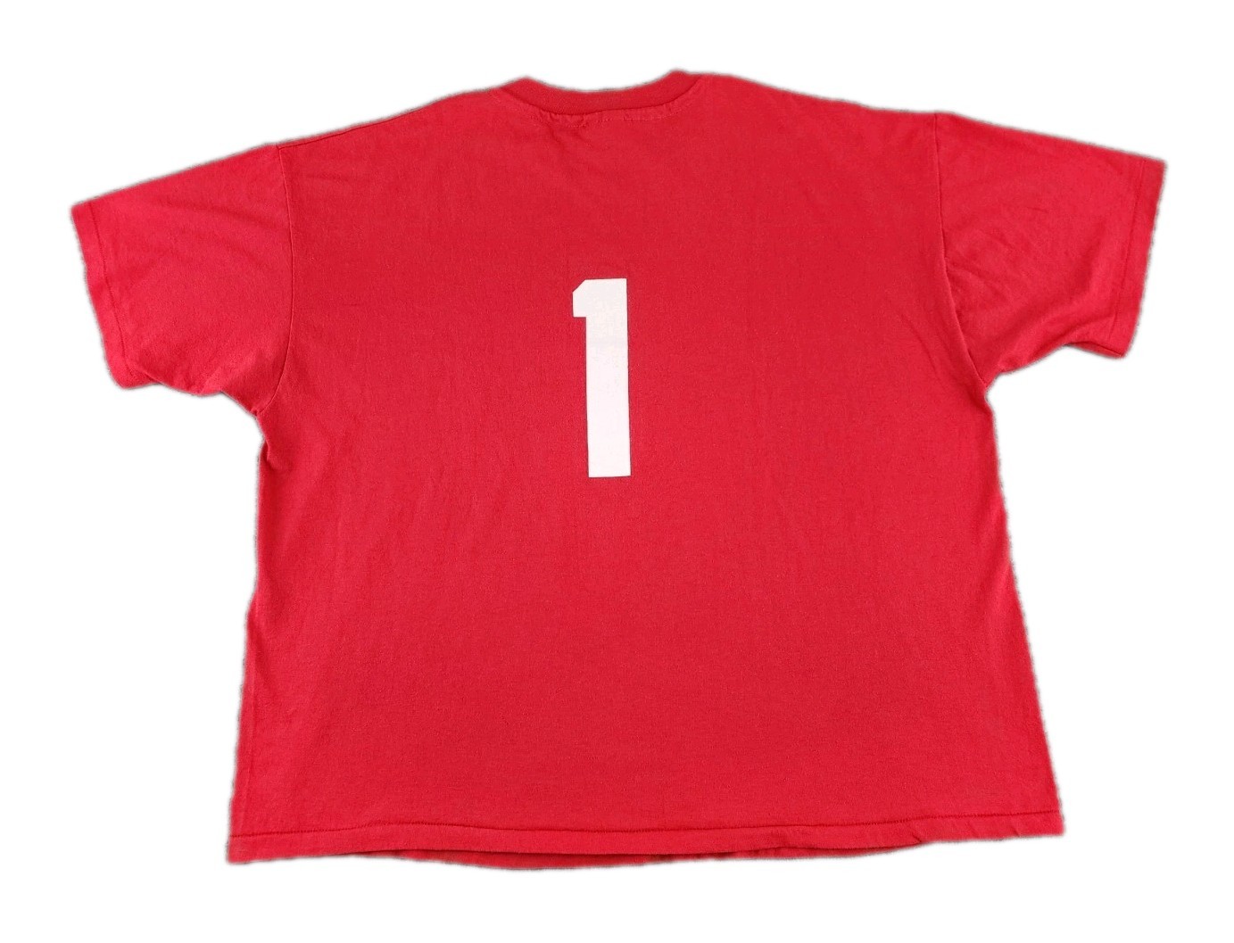 VINTAGE Southern Baseball Shirt Mens XXL Red 90s USA #1 Single Stitch Adult A06 gallery