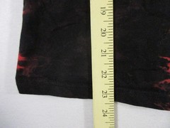 Shein Mens Crew Neck Staying Alive Graphic T-Shirt Tie Dye Print Size 1XL Black