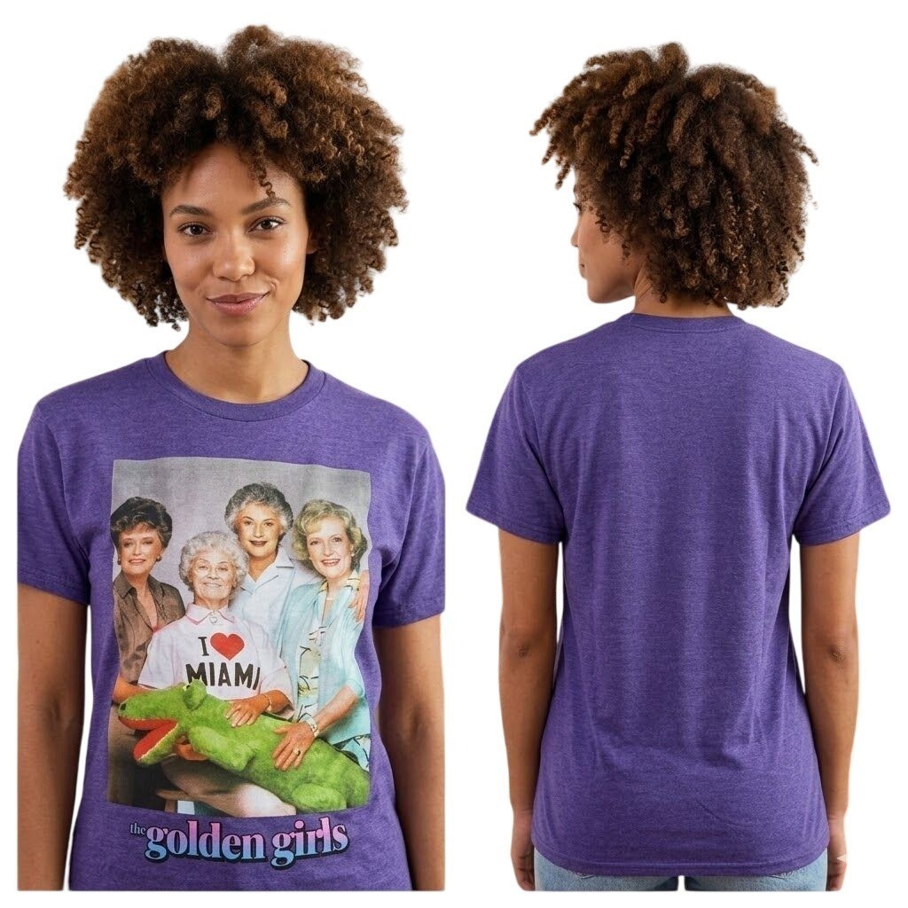 NWT ABC Studios Mens The Golden Girls T-Shirt Medium Short Sleeve Graphic Tee