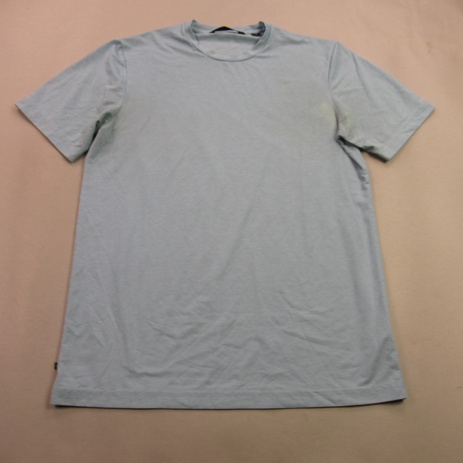Travis Mathew Shirt Mens Medium Short Sleeve Crew Neck Blue Casual