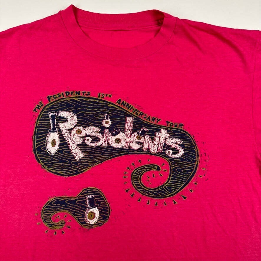 The Residents Shirt Large 13th Anniversary Red Color All Size gallery