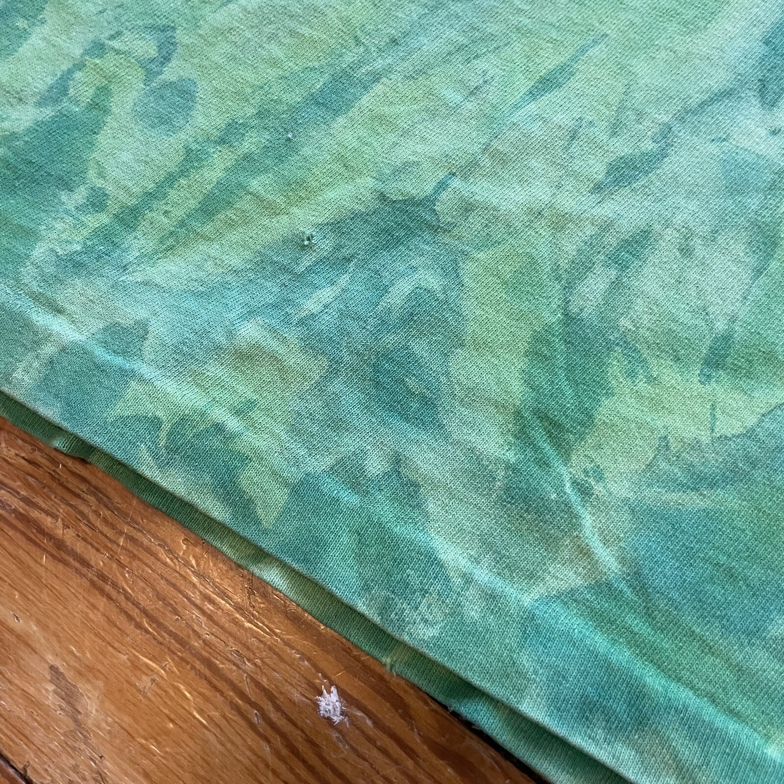 Vintage 90s Ocean Pacific T Shirt Size Large XL Surf Beach OP Tie Dye Art AOP gallery