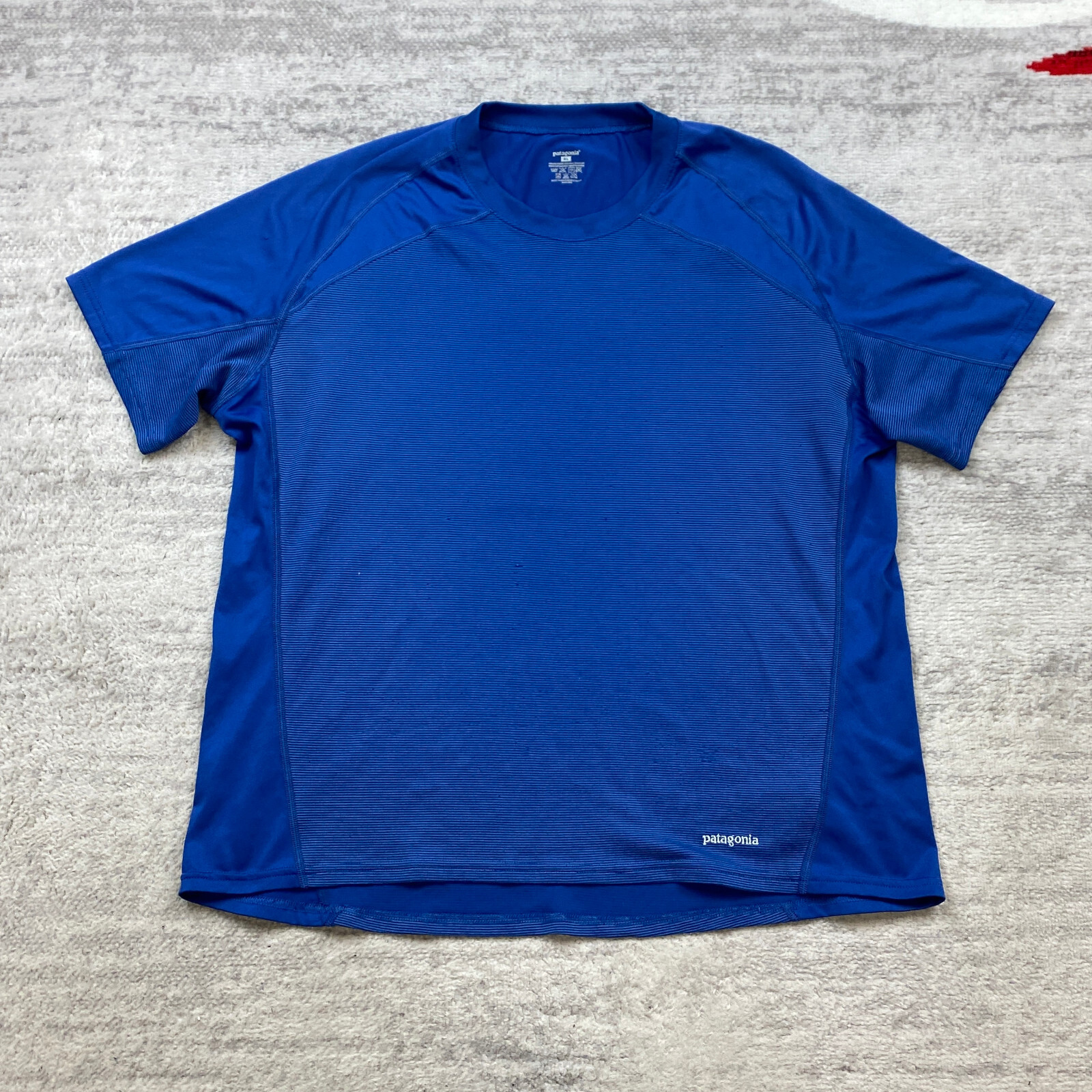 Patagonia Shirt Extra Large Blue Outdoors Preppy Hike Trail Trekk Casual Mens gallery