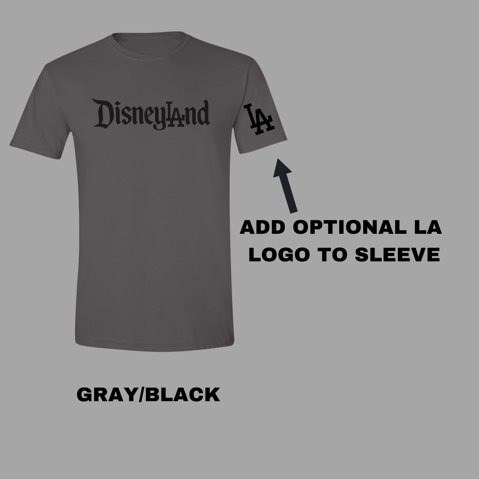 Disneyland LA Dodgers Los Angeles T-Shirt- Vinyl Decals Included- Mickey Ohtani. gallery