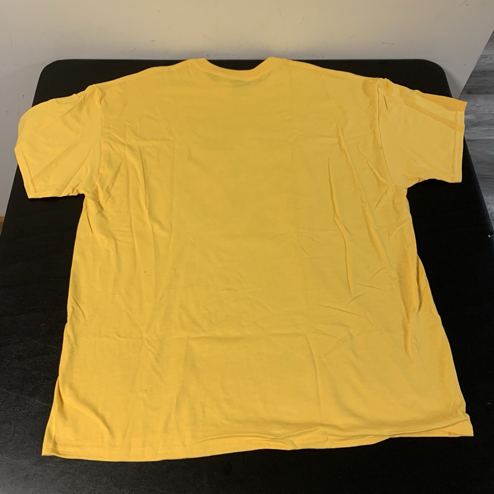 Gildan Gear Up. Hiking Camping Outdoors Yellow Graphic T-shirt Men’s Size XL gallery