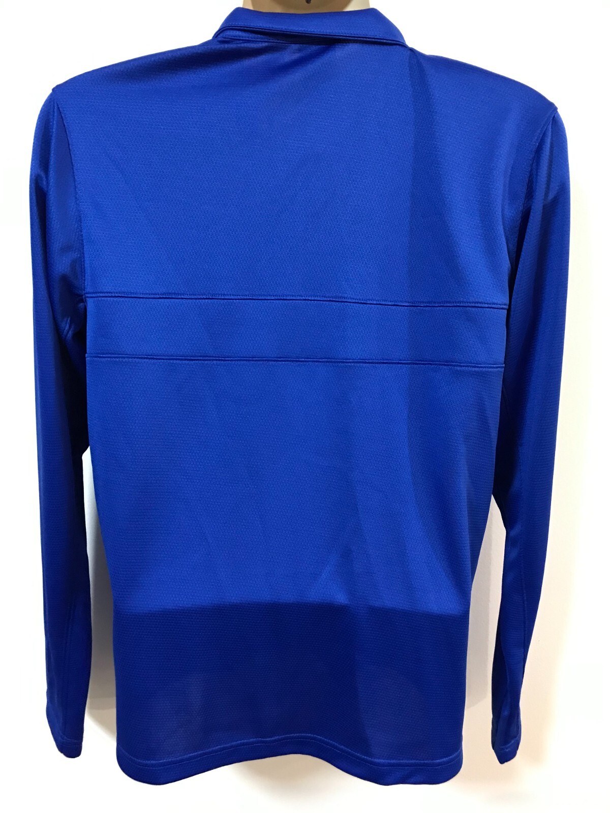 Nike Dri-FIT Men's Size S Game Royal Long Sleeve Half-Zip Golf Shirt $68 NWT gallery