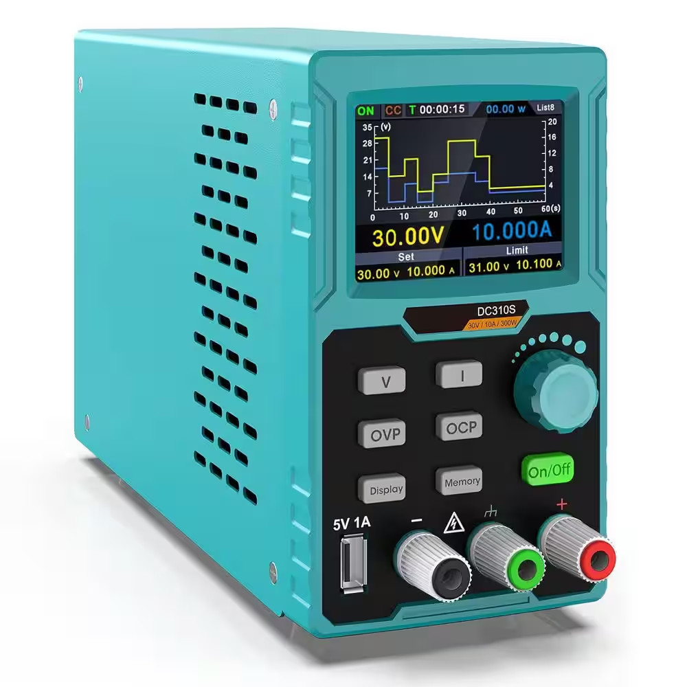 Programmable DC Power Supply (0-30 V 0-10 A) 110V Input High Precision with PC S