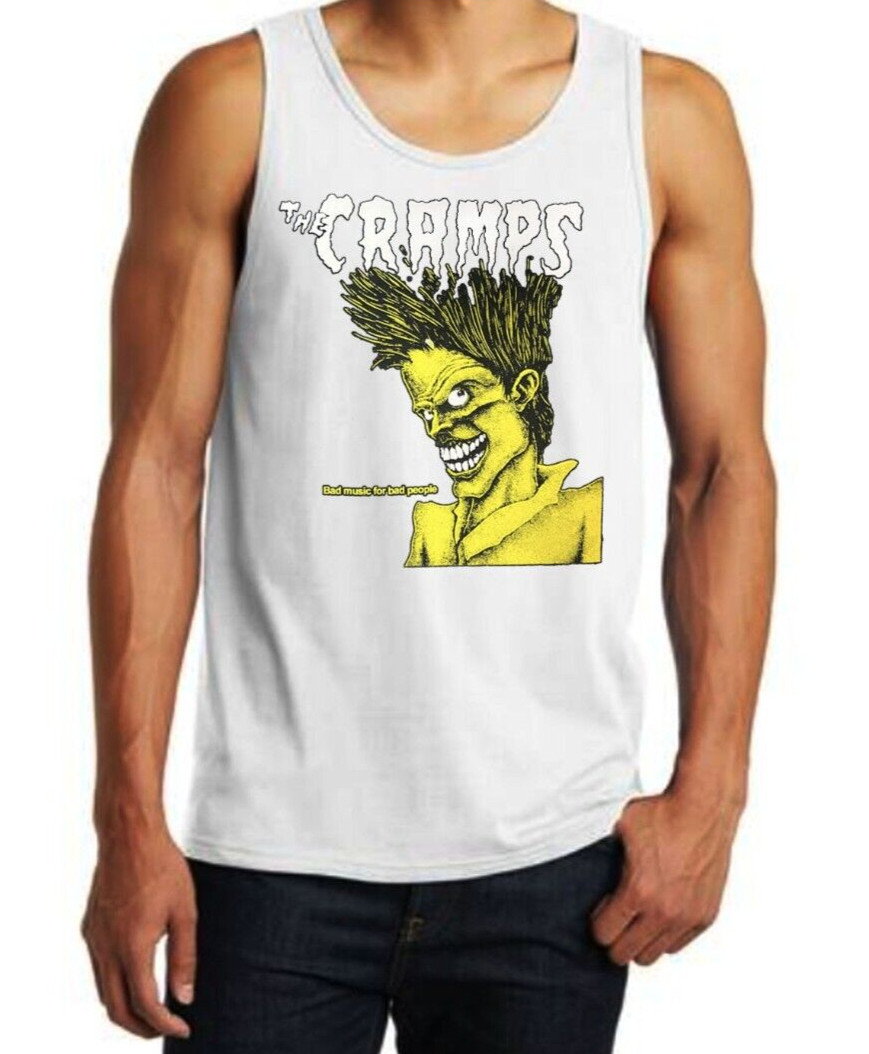 The Cramps Rock Band Black Tank Top (Various Colors) gallery