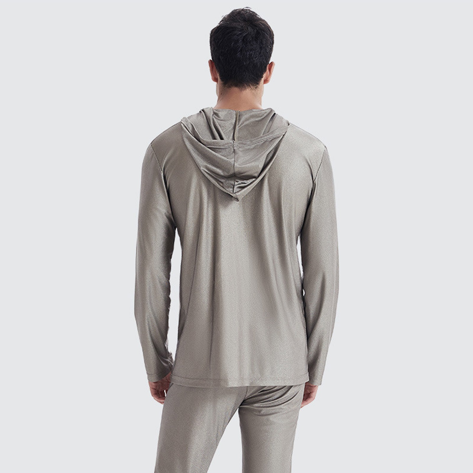 Men EMF EMI Shielding Long Sleeve Top 100% Silver Fiber Anti-Radiation Shirt gallery