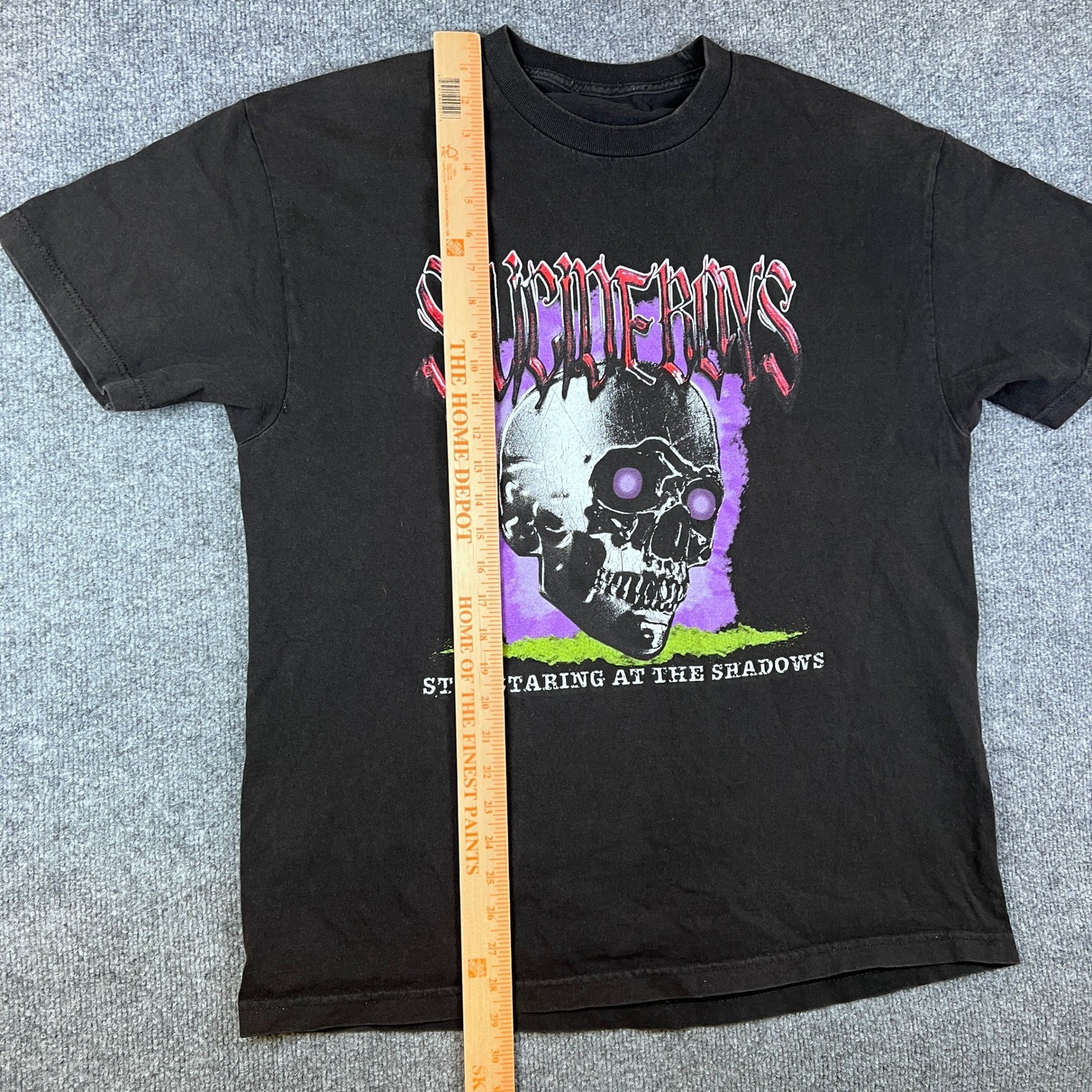 Suicideboys T Shirt Mens L Black Stop Staring At The Shadows Skull G59 Hip Hop gallery