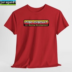 Pro Circuit Racing Gear Logo Black/Navy/Sport Grey/White/Red T-Shirt S-5XL