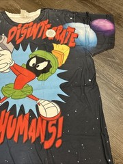 Marvin The Martian Disintegrate Sublimated T-Shirt Logo Vision Rare XXL
