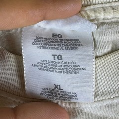 Gildan Farfrompööpen Erazor Bits Funny Graphic T-Shirt Cream XL Mens Humor Tee