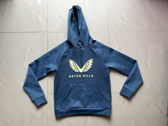 Aston Villa Castore , England UK Pullover Hoodie Size 4 Polyester Soft Winter