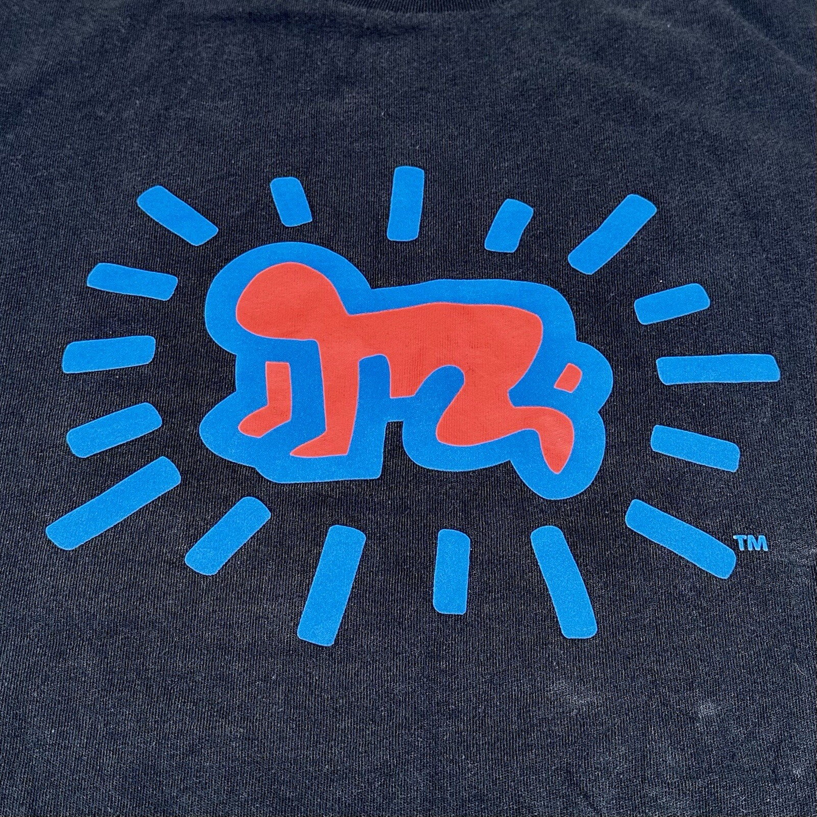 Keith Haring MoMA Exclusive Radiant Baby SPRZNY Uniqlo Single Stitch Shirt Sz- M gallery