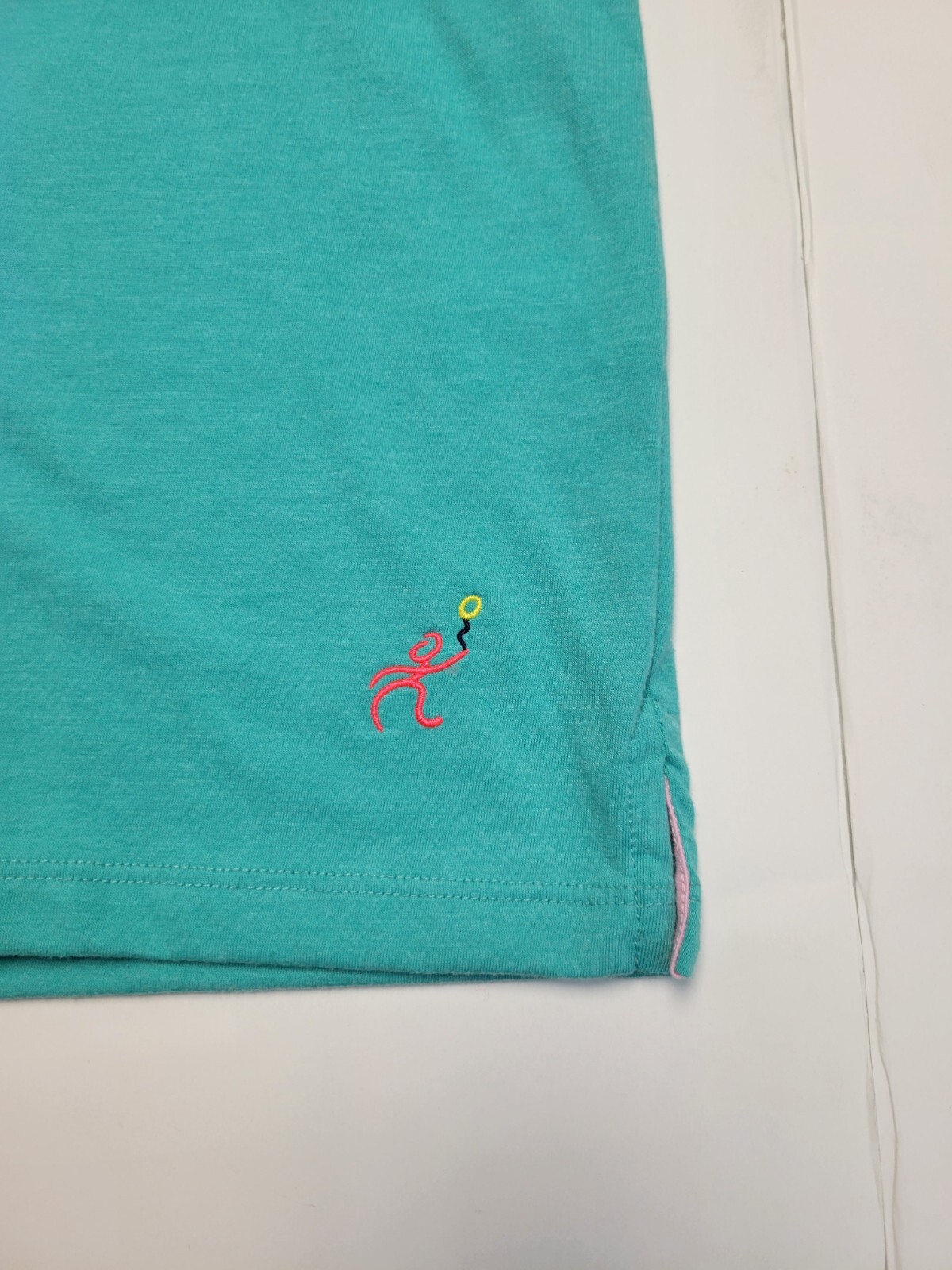 $59 New MICHAEL'S V-Neck SS Shirt Men's XL X-LARGE Teal Green Cotton Poly Blend gallery
