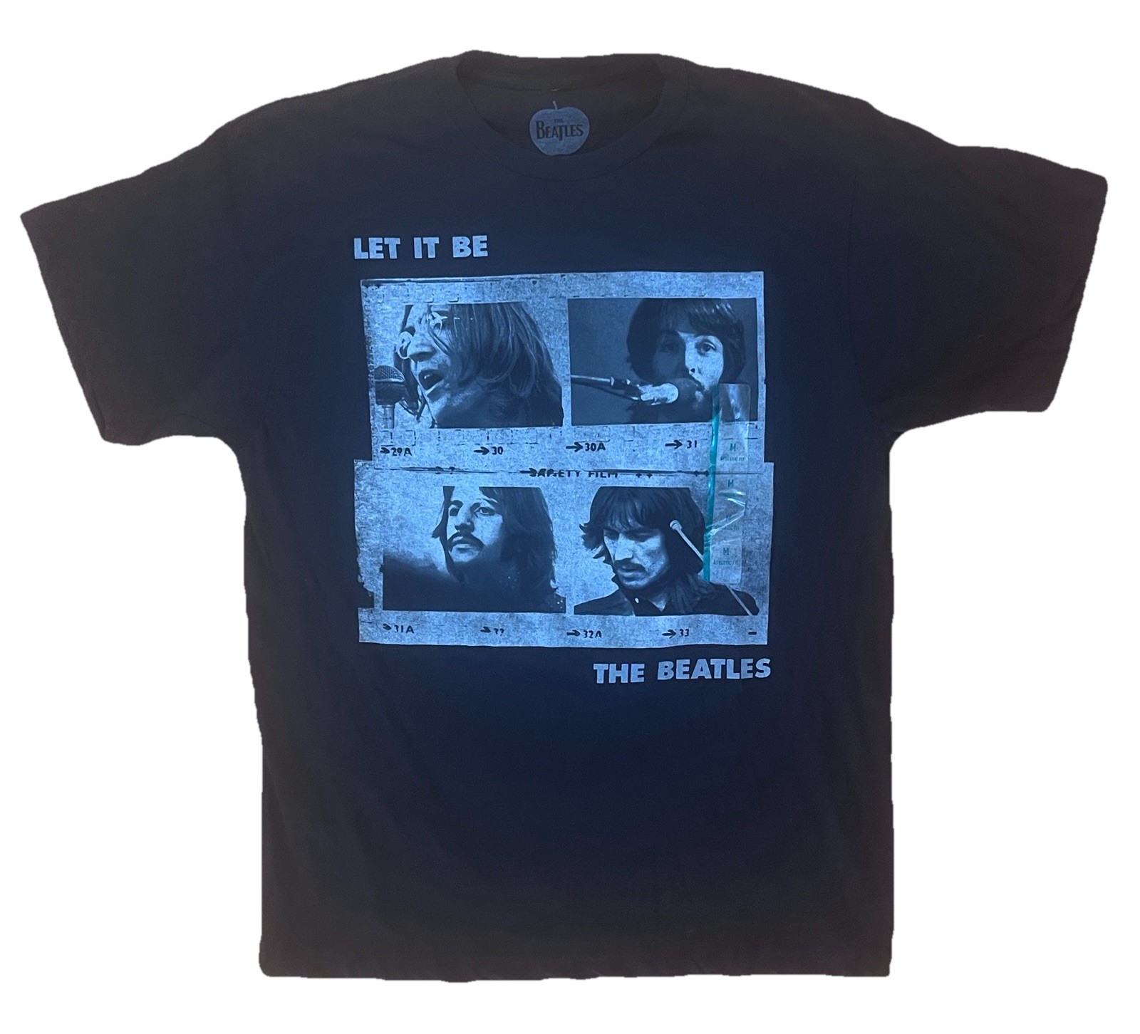 Beatles Let It Be T-Shirt T Shirt Officially Licensed Black Men's Size L gallery