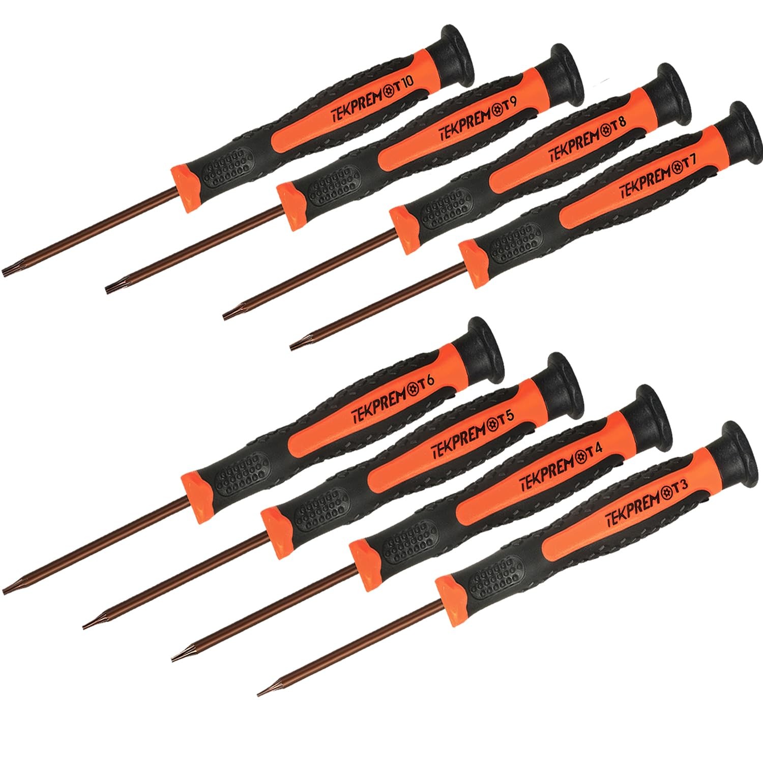 8 in 1 Small Torx Screwdriver Set with T3 T4 T5 T6 T7 T8 T9 T10 Torx Security
