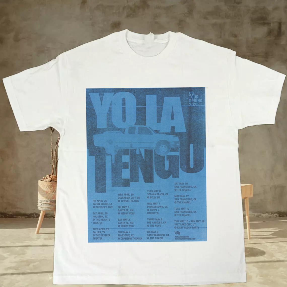 Yo La Tengo – Spring 2025 U.S. Tour S to 5XL T-shirt MD974