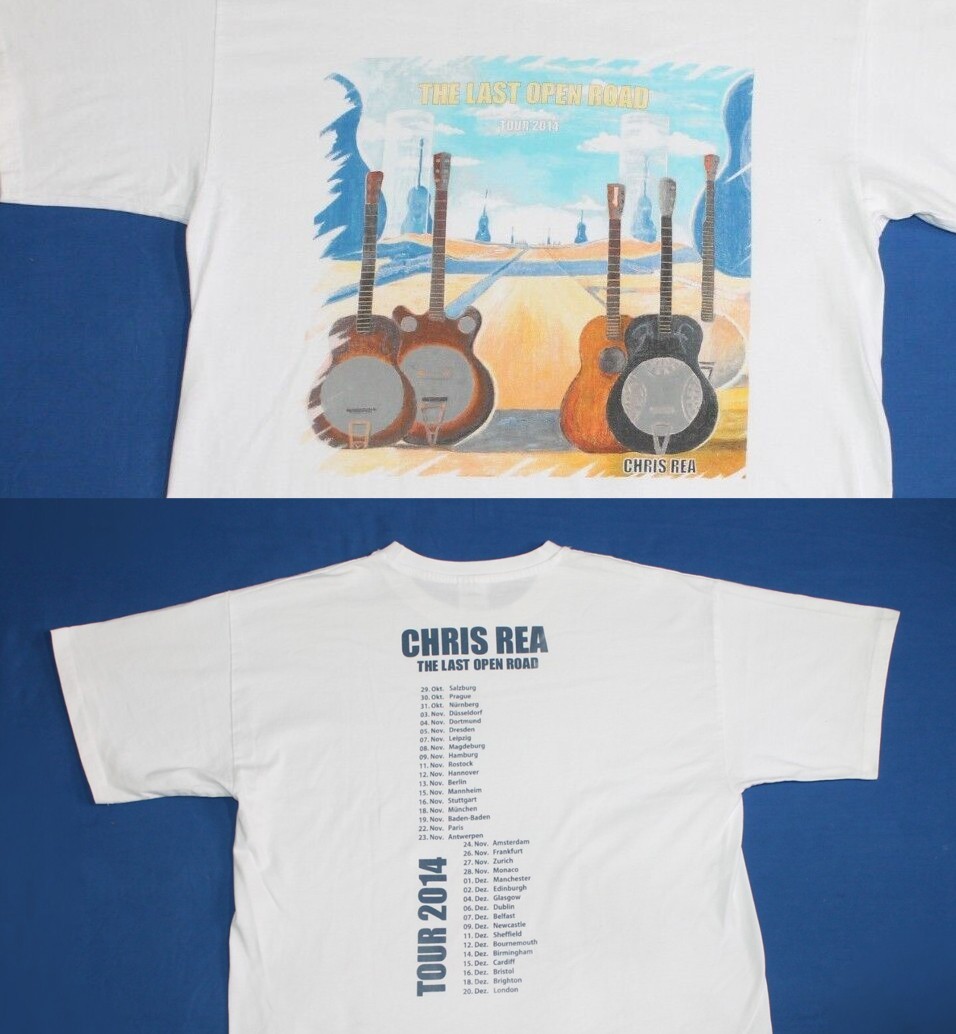 Chris Rea The Last Open Road Tour 2014 Reprinted Collectible Shirts B07.147 gallery