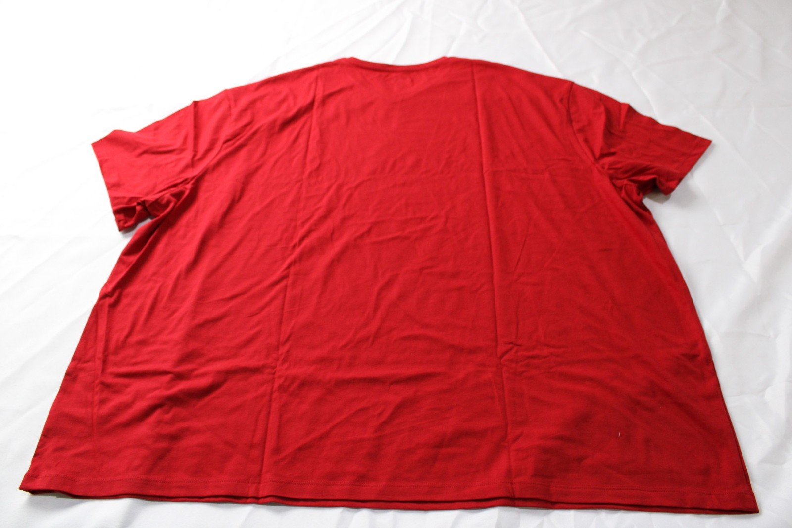 Goodfellow Mens Big & Tall Every Wear V-Neck T-Shirt MS7 Size 5XL Red Velvet NWT gallery