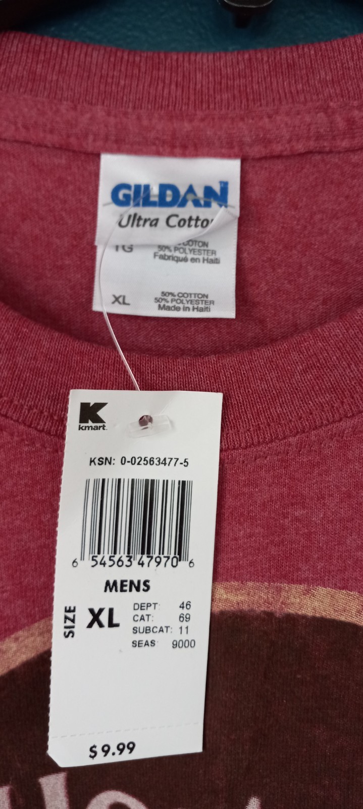 Hostess Cupcakes Men's XL T-Shirt Coral Red Heather NWT Vintage Look! gallery
