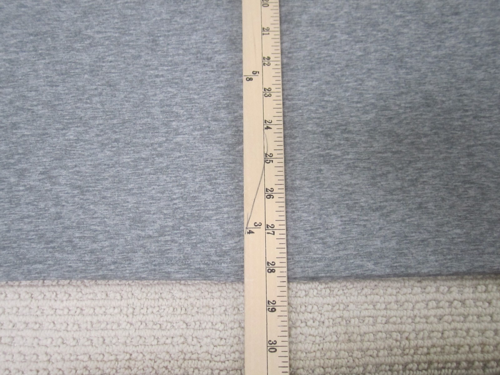 Tek Gear Shirt Mens Medium Gray 1/4 Zip Pullover Polyester Spandex Athletic gallery