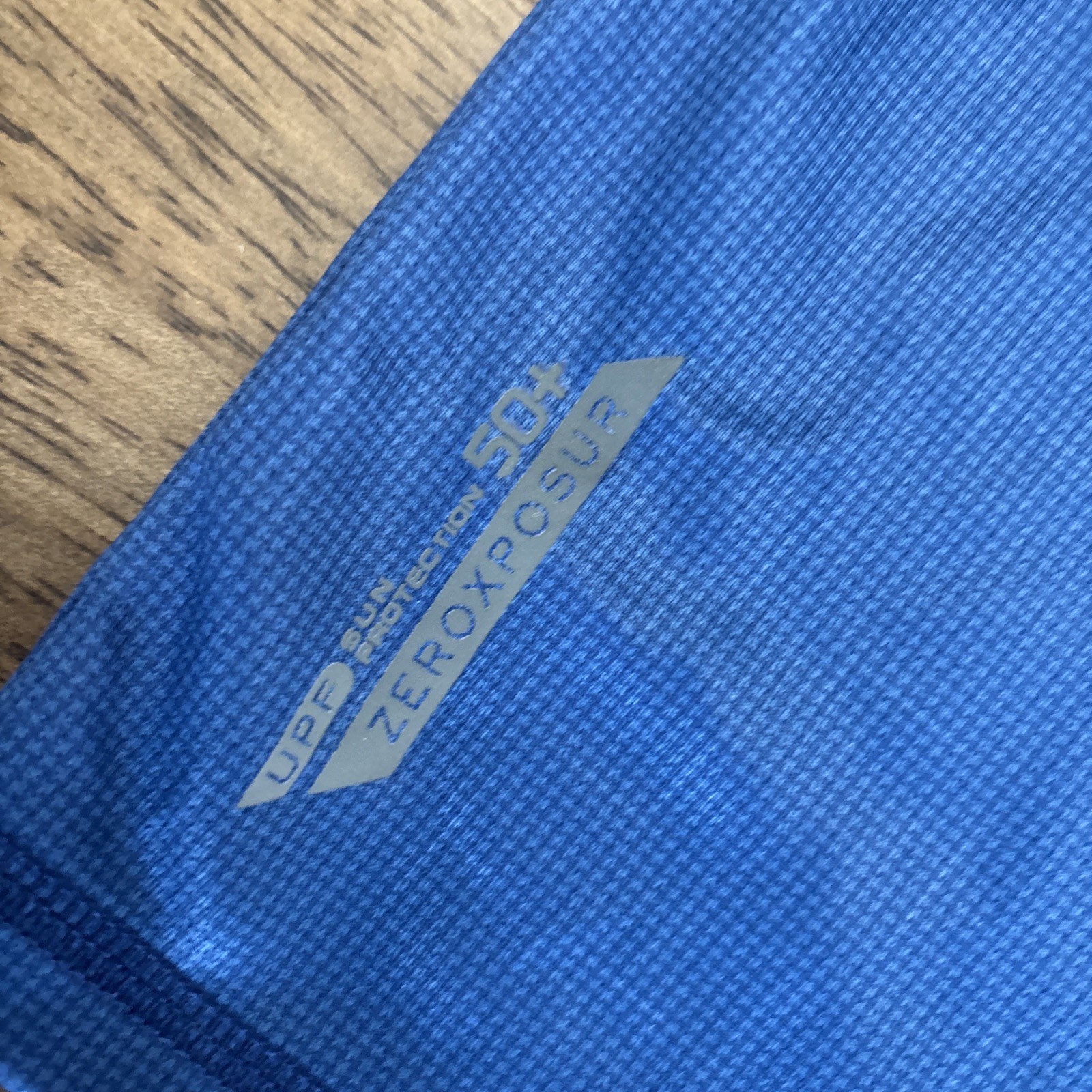 ZeroXposur Men's Medium Quick-Dry UPF 50+ Sun Protection Tee Blue NWT NEW gallery