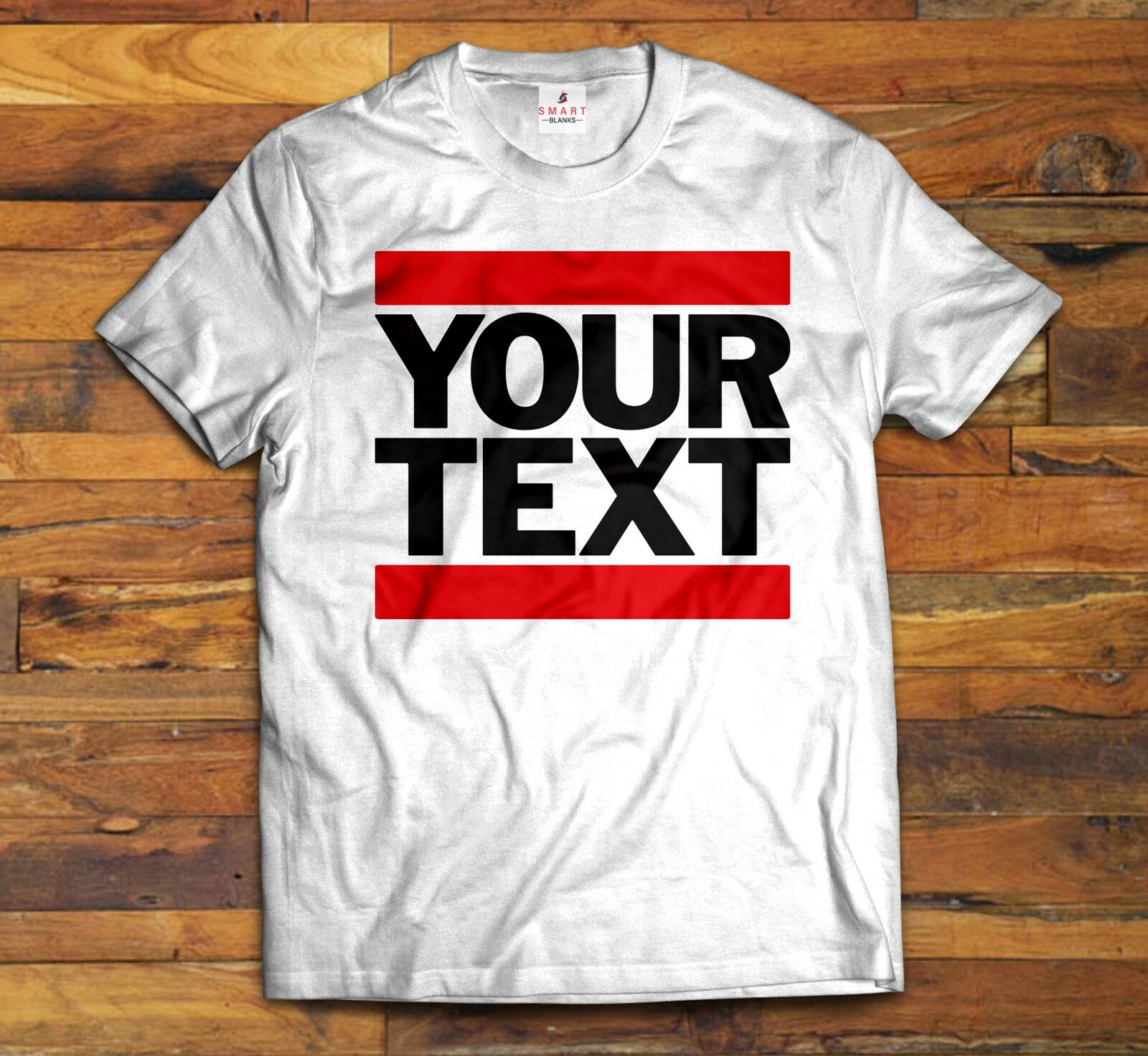 Run DMC YOUR TEXT HIP HOP CUSTOM gallery