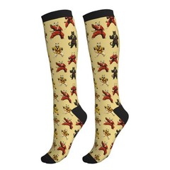 Avocado Compression Knee High Socks For Men Women Running Travel Support