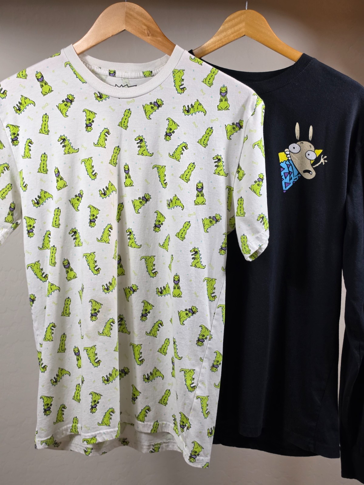 Nickelodeon Tshirt Lot Rugrats Reptar, Rocko’s Modern Life