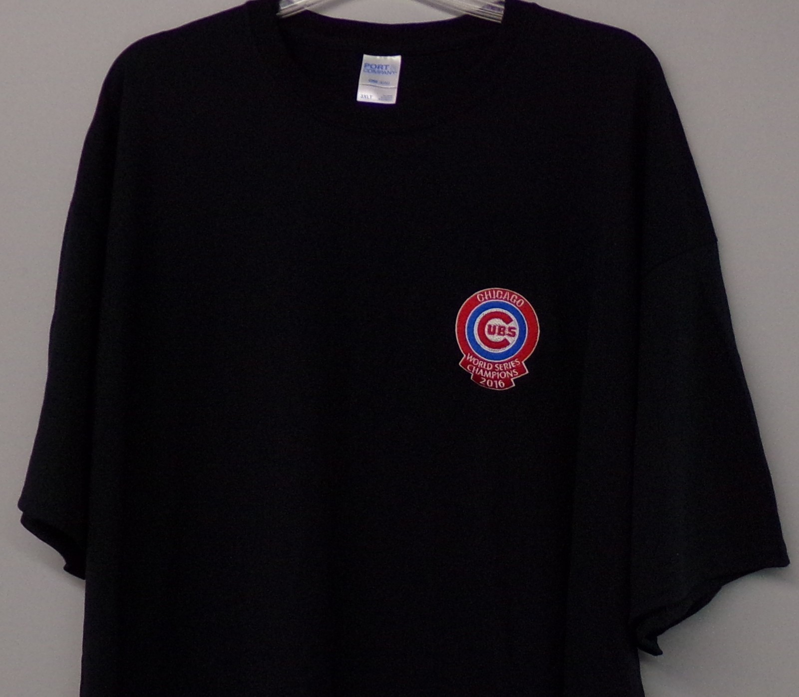Chicago Cubs 2016 World Series Champs Embroidered T-Shirt S - 6XL, LT-4XLT New gallery