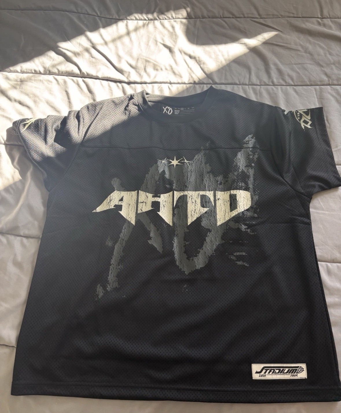 The Weeknd After Hours Til Dawn Tour Merch Black Jersey 2025 – Medium