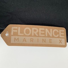 Florence Marine Men’s Medium Catamaran Organic Cotton Black T-Shirt M15-4