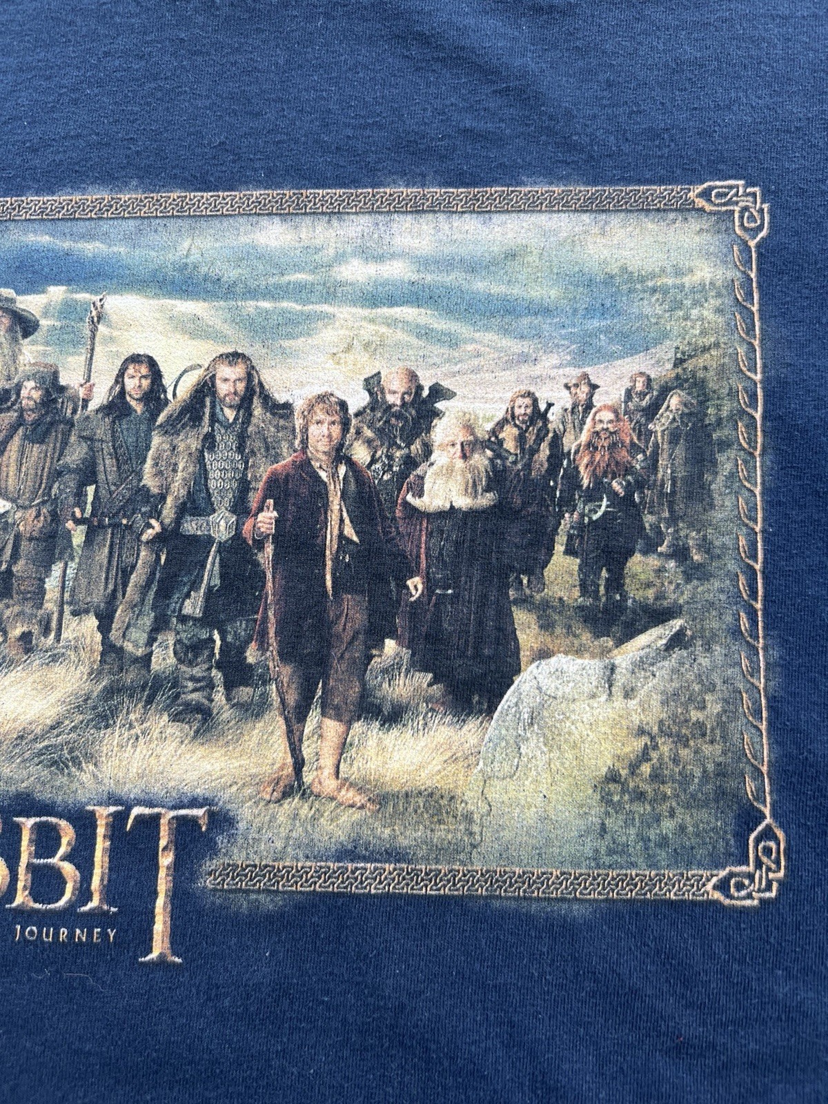2012 The Hobbit An Unexpected Journey Graphic Movie Promotional Longsleeve Tee gallery