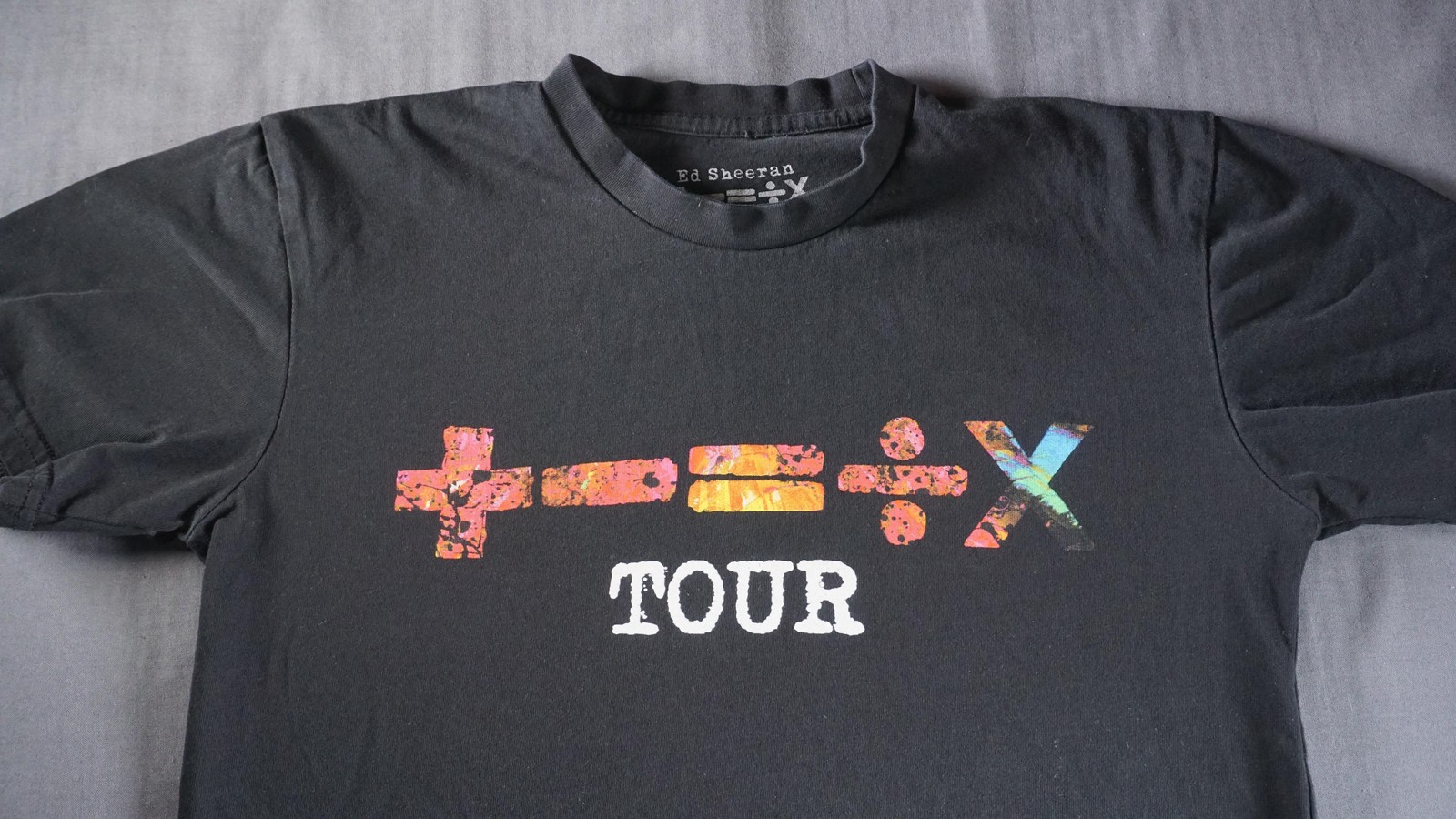 Ed Sheeran Shirt Mens Small Mathematics Tour Inglewood SoFi Stadium LA Exclusive gallery