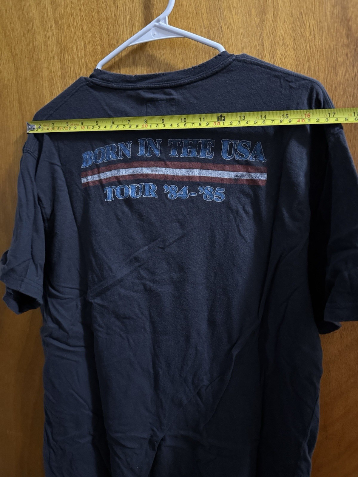 Abercrombie and Fitch Bruce Springsteen Born in the USA T-Shirt-Black-Large gallery
