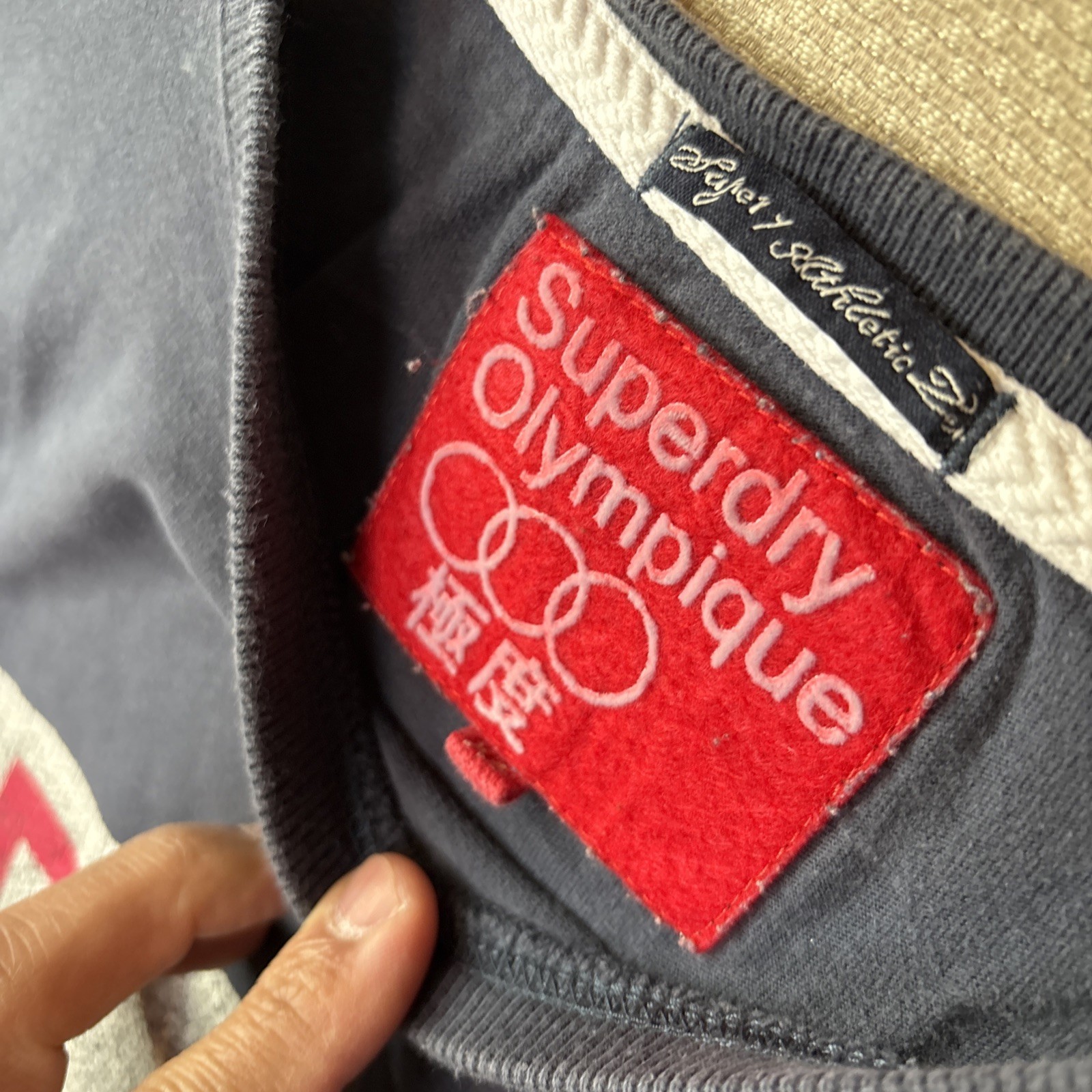 Superdry olynpique SD 7 Blue T-shirt in Medium Slim gallery