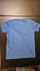 Adidas Climalite Short Sleeve Graphic T-Shirt Mens L Blue Big Logo 2015